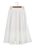 JCT PE/C ST フレアロングスカート