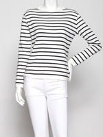 ボーダーニットプルオーバー