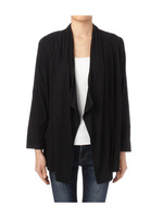 ◆Wリップルトッパーカーディガンファブリック