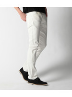 ウォッシュ加工デニムパンツ