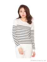 【3/12　ヒルナンデス掲載】ビジュー釦プルオーバー