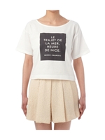 ロゴプリントTシャツ