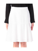 切り替えフレアスカート