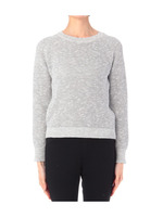 霜降り調クルーネックニット