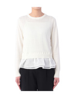 シフォンドッキングニット