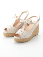 パンチングオープントゥサンダル