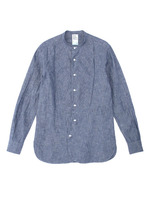 Violet Buffalo Wallowsダンガリーバンドカラーシャツ