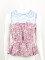 ツイードレーストップス