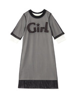 2WAYチュールレイヤードワンピース/ブラック(319)