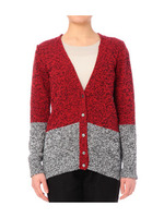 BLOBカーディガンニット/レッド系(564)