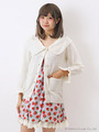 Frill　Knit　Cardigan/Off White