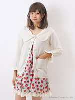 Frill　Knit　Cardigan/Off White