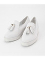 Jeffrey Campbell タッセル厚底スリッポン/ネイビー(093)