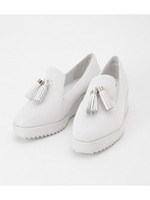 Jeffrey Campbell タッセル厚底スリッポン/ネイビー(093)