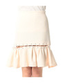 LACE UP SKIRT/ブラック系(019)