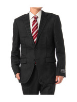 MAFクリアストライプドレスジャケット/ネイビー系(394)