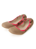 MELLOW YELLOWスエードバレエシューズ/ピンク系(073)