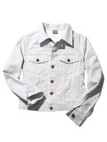 PJ/タオルデニムジャケット/アッシュホワイト