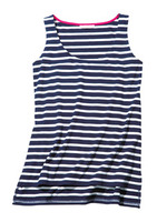 PJ/ボーダータンクトップ/ヘザーグレー