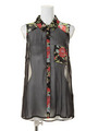 ROSEBUD TANK【VOLCOM】/BLK