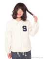 Sワッペンコーチジャケット/Off White