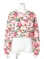 TOLOPICALコンパクトトレーナー/BLU