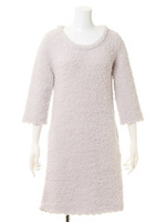 moco moco’ジェラート’ドレススカラップドレス/OWHT