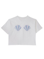 shell T-shirt/pink