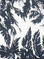 【AULA AILA by the sea】パームツリープリントOP/ホワイト