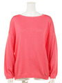 【BED＆BREAKFAST】Classic　Solid　Sweater　ドルマン/PINK