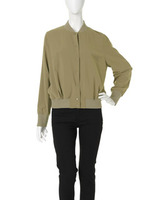 【CASUAL】Polishedブルゾン/ミックス