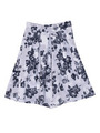 【M】W PRINT FLOWER SK/WHT