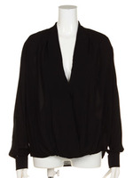 【Planet blue world】カシュクールブラウス/ブルー