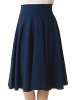 【ROSE　BUD】MIDI　FLARE　SKIRT/LT.PINK