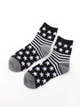 【atmos】ATMOS SOCKS STARS CREW/BLUE