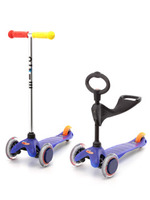 【mini micro kick3】XGIRL MINI 3IN1 BLUE(wheel whizzer・ステッカー付)/BLUE