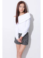 【アウトレット特別価格】ボリュームオフショルTOP/GRAY