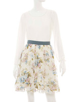 アシュレイローズスカート/クロ