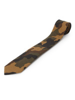 カモフラ柄ネクタイ/カーキ系(427)