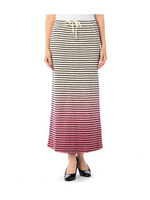 グラデーションボーダースカート/ホワイト(001)