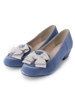 グログランリボンローファー/ライトブルー(091)