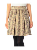 ゴブラン風フレアスカート/ベージュ系(452)