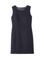 サキソニーAラインワンピース/ネイビー系(093)