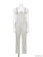 サロペット/アイボリー(無地)