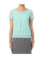 シフォン切替えプルオーバー/ベージュ系(651)