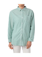 ストライプオーバーシャツ/ネイビー(393)