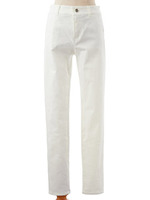 ストレッチスキニーカラーパンツ/ホワイト