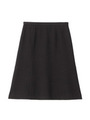 スラブツイ-ドスカート/ブラック(619)