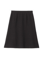 スラブツイ-ドスカート/ブラック(619)