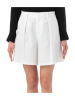 タック使いハーフパンツ/ベージュ系(050)